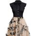 In Stock 2024 European American Hot-selling New Model Elegant Cocktail Dress With Shirt Collar And_ecoleips.com