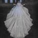 Haute Couture Wedding Dress 2025 New Style Long Sleeved Main Dress with Long Train for Brides Luxury Elegant Gown_ecoleips.com