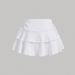 Trendy Irregular Sports Y2K Millennium Design Pleated Tie Low Waist Casual Midi Skirt Summer_ecoleips.com