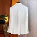 Elegant Satin Blouse For Women – Stylish Printed Long Sleeve Shirt With Contrast Color Design, Office Wear & Casual Chic_ecoleips.com