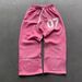 Streetwear Hoodie & Pants Set For Men & Women – Oversized Zip-Up Hooded Sweatshirt With Printed Lettering & Matching Joggers – Trendy Hip-Hop Outfit_ecoleips.com