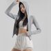 Sunscreen Clothing Light And Thin Women's Quick-drying And Breathable Anti-ultraviolet Ice-sensitive Hooded Sunscreen Clothing Outdoor Clothing_ecoleips.com