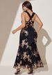 Curvy Women Sparkly Sequin Embroidery Midi Maxi Dress, Bodycon Pencil Long Gown For Wedding Guest Party Birthday Christmas Night Date Autumn Winter_ecoleips.com