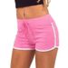 Women's Lace-Up Butt Lifting Sports Shorts European American Style Hot Pants Fitness Running Yoga Outer Wear_ecoleips.com