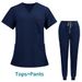 Women's Clothing Operating Room Short Sleeved Hand Washing Clothes Female Skin Management Nurse Clothes Surgeon Isolation Clothes Work Clothes_ecoleips.com