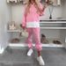 2026 New European And American Cross-Border Independent Station Hooded Fashion Solid Color Casual Sports Suit_ecoleips.com