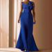 Women's Clothing Beaded Evening Dress_ecoleips.com