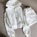 Women's Clothing Fashion Letter Sportswear Suit Women Zipper Hoodie Shorts Two-piece Set_ecoleips.com