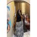 Women's Clothing Women's Sleeveless Asymmetrical Neck Slim Printed Pleated Elegant Long Dress European And American Style Autumn Fashion_ecoleips.com