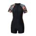 Aria Basics 2025 New European And American Cross-Border One-Piece Swimsuit Women, Sexy Athletic Color-Printed Bikini, Breathable_ecoleips.com