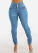Women's Clothing Slim Stretch Jeans Sexy Hip Lifting High Waist Skinny Trousers_ecoleips.com