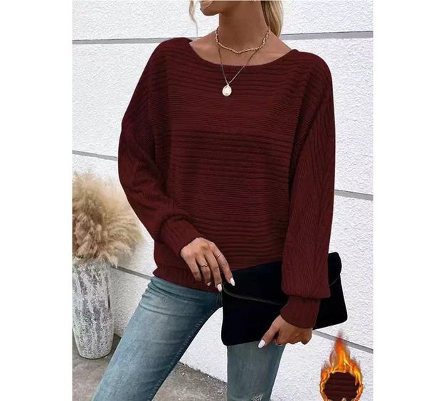 Autumn/Winter Casual Solid Color Long-Sleeved Round-Collared Patchwork Hoodie For Women_ecoleips.com