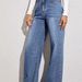 Women's Clothing Hot Style Cat Whiskers Loose High Waist Wide Leg Jeans For Women_ecoleips.com