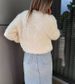 Women’s Faux Fur Knit Cardigan – Oversized V-Neck Open Front Sweater With Pearl Buttons (S-XL, Ribbed Cuffs, Cashmere-Like Touch)_ecoleips.com