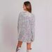 2025 Spring/Summer New Women's Fashion Mid-Length Asymmetrical Shoulder Sequin Dress Gown_ecoleips.com