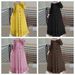 2026 New In Stock Spring And Autumn Cotton-linen Vintage Casual Loose Plus-size Round-neck Ruffled Dress_ecoleips.com