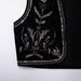 Aria Basics Aria Basics Velvet French Retro Niche Embroidered Short Vest For Women, 2025 European And American Style Spring New Arrival_ecoleips.com