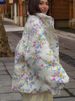 Women's Casual Fashion Zippered Cotton Padded Jacket Warm Printed Outerwear For Spring/Autumn Versatile Street Style_ecoleips.com