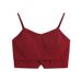 Versatile Short Camisole Women, Black Strapless With Chest Pads, Suitable For Wearing Under Blazer Or As A Top To Show_ecoleips.com