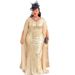 Women's Clothing Fashion Women's V Neck Dress Plus Size Long Dress Party Dress_ecoleips.com