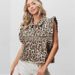 Women's Clothing Washed Denim Single Breasted Top Flying Sleeve Jacket_ecoleips.com