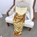 Lacema Spirit Snake Fable Exotic Mythical Style Golden Jacquard Fish Bone Splicing Design Strap Hoodie_ecoleips.com