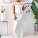 D3192 Women's Fashion 2025 New Solid Color Mermaid With Ruffled Hem Slim Fit Evening Gown Long Dress_ecoleips.com