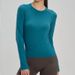 Women's Clothing Women's Quick Drying Seamless Long Sleeve Fitness Wear Round Neck Slim Fit Casual Yoga Top Autumn Winter Tight Fitting Design_ecoleips.com