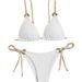 's New Women's Swimsuit, European And American Style Bikini Two-piece Set, Sexy Lace-up, Popular Foreign Trade_ecoleips.com