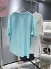Women's Clothing Shiny Hot Diamond Beading Niche Design Short Sleeve_ecoleips.com