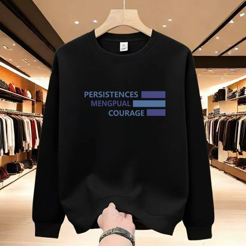 FW25 Matching Couple Cotton Crew Neck Sweatshirt - His & Hers_ecoleips.com