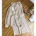 Women's Linen-Blend Polo Shirt & Wide-Leg Pants Set – Breathable Summer Outfit In Beige, White & Navy | Relaxed Fit With Korean Aesthetic_ecoleips.com