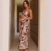 New Sexy Printed Long Dress Style Spring Summer Collection Casual Fashion Backless Tie Up Suspender_ecoleips.com