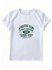 Women's Pure Cotton Short Sleeve Tee, Lightweight Comfortable Crew Neck T-Shirt, Easy Match Casual Summer Essential_ecoleips.com