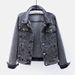 Women's Clothing Women's Slimming Denim Jacket Korean Fashion Autumn Season Versatile Short And Long Sleeve Trendy Top_ecoleips.com