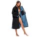 Classic Lambskin Thickened Dressing Bathrobe Beach Surfing Swimming Snorkeling Warm Cloak_ecoleips.com