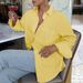 DiYun European American Casual Vacation Versatile Long-sleeve Jacket Top Shirt Women's Clothing 2025 Autumn And Winter_ecoleips.com