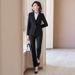Women's Professional Slim Fit Skirt Set Elegant Fashionable Business Formal Suit For Spring New 2020 Interview XN993_ecoleips.com