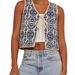 2025 European And American Pants Hot-selling Women's Casual Woven Printed Vest Short Style_ecoleips.com