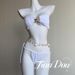 Women's Heart Of The Ocean High-End Resort Fishnet Maxi Swimsuit Bikini Sexy Beach Goddess Fishnet Skirt Sexy Style Vacationwear_ecoleips.com
