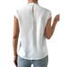 2025 New Satin Women, Loose Sleeveless T-Shirt For Layering Under Suits, Wholesale_ecoleips.com