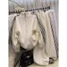 Sporty Casual Striped Stand Up Collar Baseball Jacket & Slimming Drawstring Wide Leg Pants Two Piece Set Warm Double Sided Fleece For Spring/Autumn_ecoleips.com