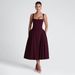 Spring 2025 Women's French Collar Dress Retro Slim Fit With Oversized Skirt Vintage Strapless Gown Transoceanic Trend_ecoleips.com