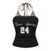 Women's Stretchy Lace Trim Camisole Top, Sexy Solid Sleeveless Cami For Layering Or Standalone Wear, Comfortable Daily & Night Out Tank_ecoleips.com