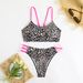 Aria Basics 2025 New Cross-Border European And American Set Sexy Leopard Print Multi-String Hollow Out Swimsuit Bikini Manufacturer_ecoleips.com