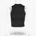 Aria Basics Aria Basics European And American Ins Summer New Slim-fit Short Sleeveless T-shirt For Women, Yoga Sports Inner Wear, Cropped_ecoleips.com