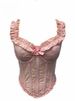SINGREINY Floral Embroidery Lingerie Women Strap Irregular Corset Short Tank Top Sensual French Hotsweet Slim Sexy Beach Camis_ecoleips.com