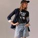 Women's Casual Black T-Shirt Simple round Neck Short Sleeve Cotton Polyester Penguin Print Top for Spring/Autumn Summer_ecoleips.com
