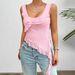 DiYun European And American Women's Clothing Cross-Border Foreign Trade 2025 Spring/Summer Y2K Solid Color_ecoleips.com