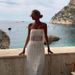 Women's fashion one-shoulder sexy two-piece skirt with top fringe skirt_ecoleips.com